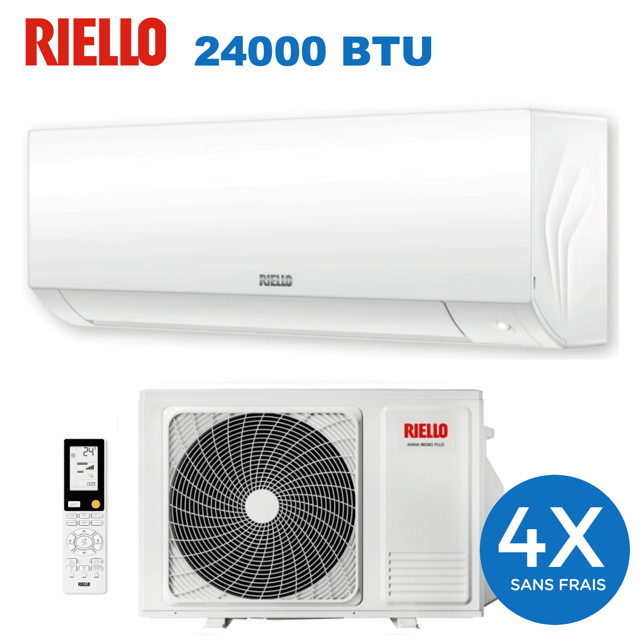 Climatiseur Riello 24000 BTU A++ (Copie)