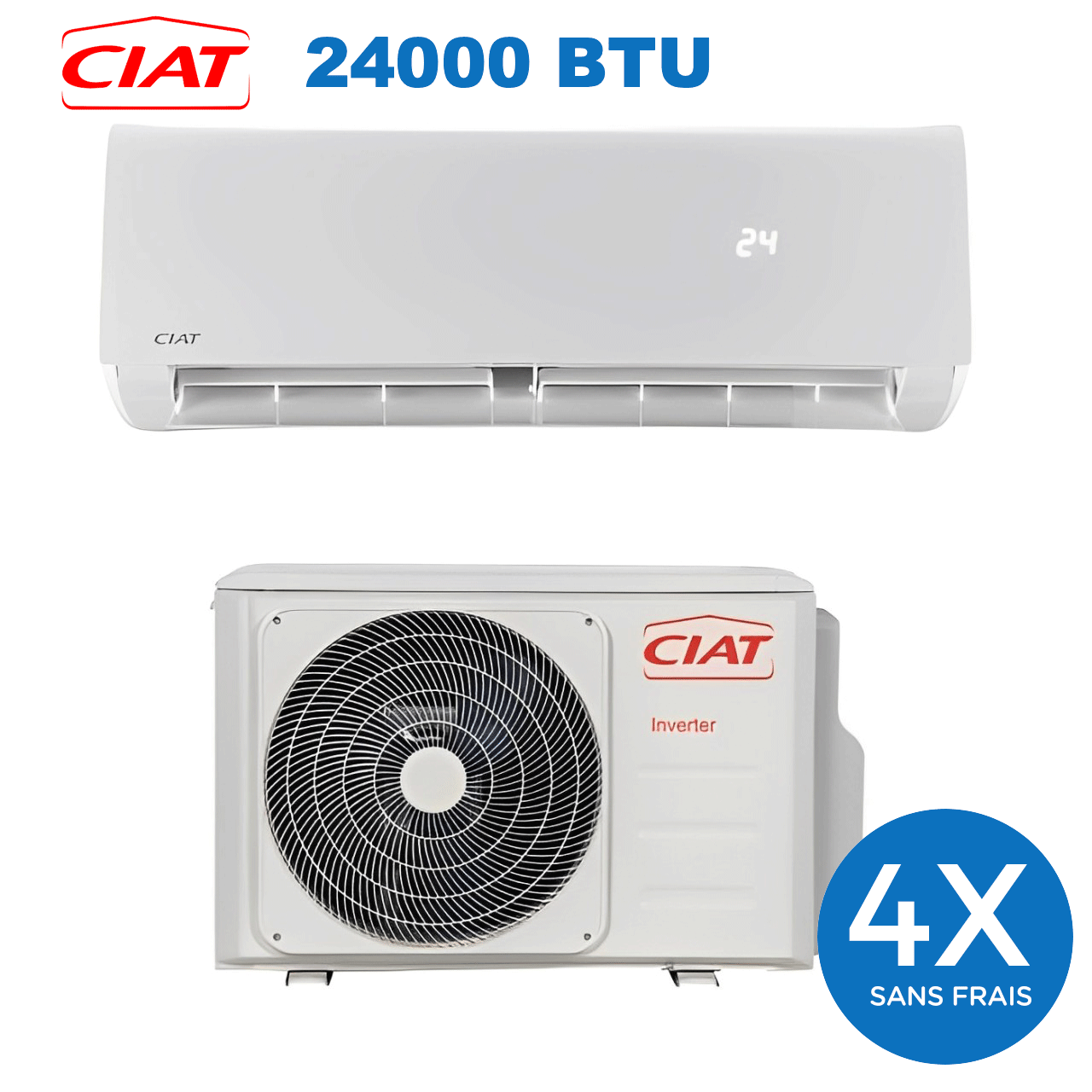 Climatiseur 24000 BTU